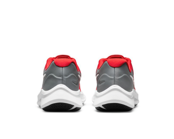 ⁦nike star runner אפור אדום⁩ – תמונה ⁦4⁩