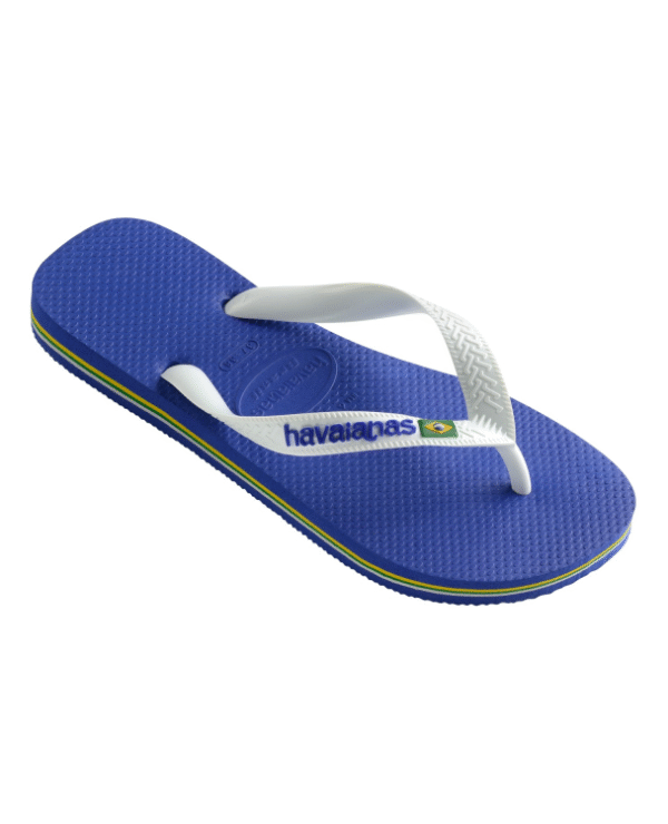⁦havaianas ברזיל לוגו כחול⁩ – תמונה ⁦2⁩