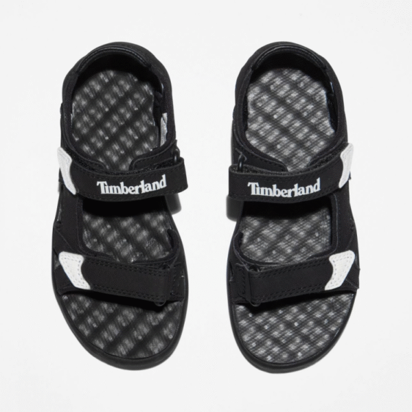 ⁦סנדל Timberland שחור לבן⁩ – תמונה ⁦7⁩