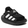⁦סנדלי adidas שחור סקוץ׳⁩ – תמונה ⁦2⁩
