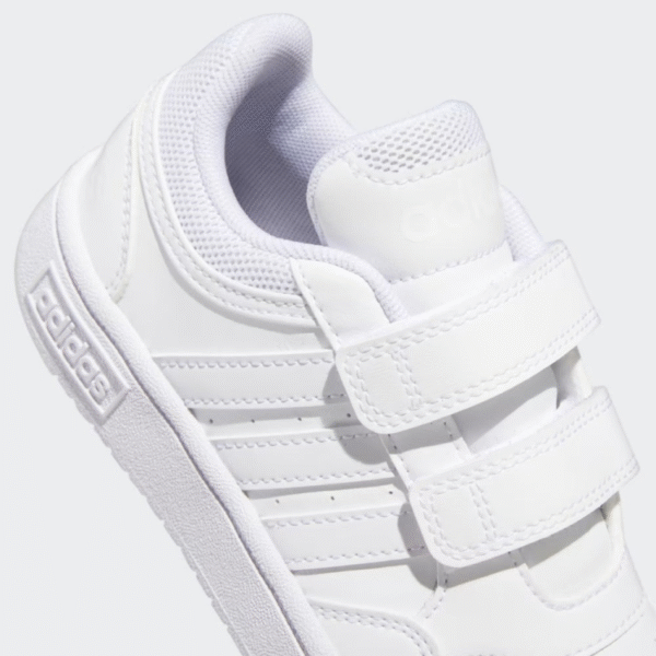 ⁦סניקרס הופס adidas לבן⁩ – תמונה ⁦3⁩