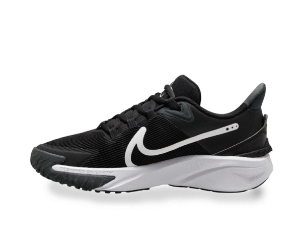 ⁦nike star runner שחור לבן⁩ – תמונה ⁦2⁩