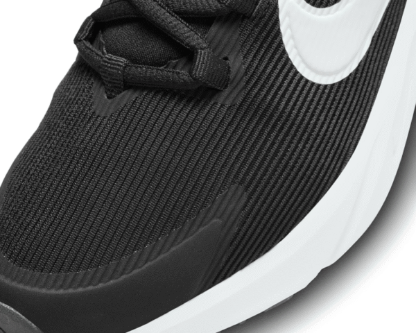 ⁦nike star runner שחור לבן⁩ – תמונה ⁦6⁩