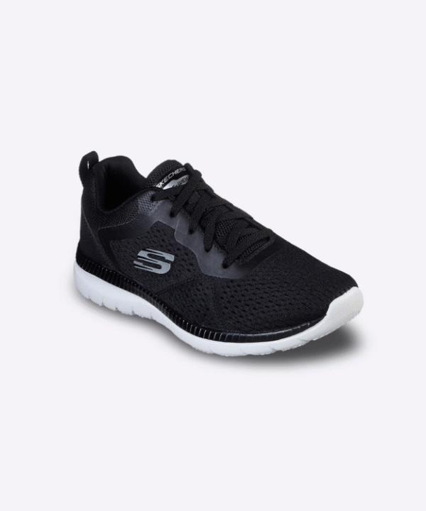 ⁦skechers שחור לבן ג׳ל⁩ – תמונה ⁦2⁩