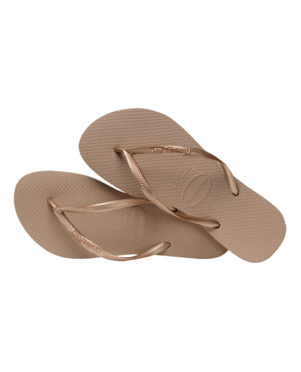 ⁦כפכף havaianas slim ברונזה⁩ – תמונה ⁦2⁩