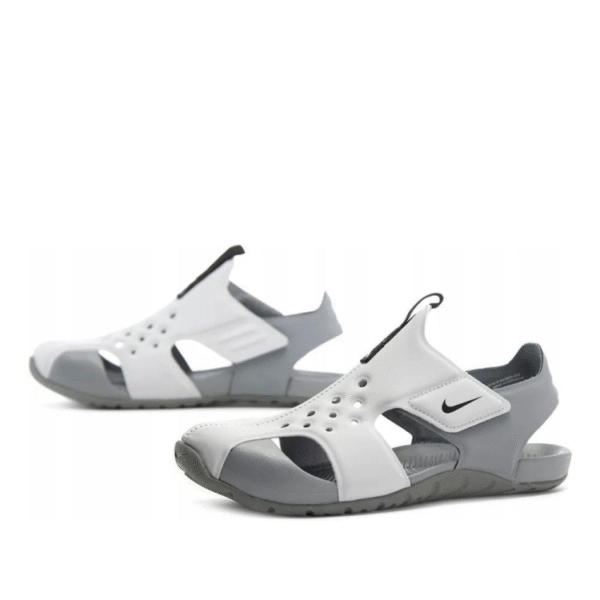 ⁦סנדל nike סגור אפור⁩ – תמונה ⁦3⁩